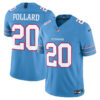 Tony Pollard Tennessee Titans 2026 Vapor Limited Jersey - All Stitched - Light Blue