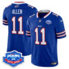 Kyle Allen Buffalo Bills 1973 - 2025 Farewell Season Patch Vapor Limited Jersey - All Stitched - Royal
