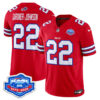 C.J. Gardner-Johnson Buffalo Bills 1973 - 2025 Farewell Season Patch Vapor Limited Jersey - All Stitched - Red
