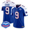Bradley Chubb Buffalo Bills 1973 - 2025 Farewell Season Patch Vapor Limited Jersey - All Stitched - Royal Alternate
