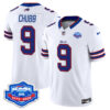 Bradley Chubb Buffalo Bills 1973 - 2025 Farewell Season Patch Vapor Limited Jersey - All Stitched - White