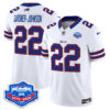 C.J. Gardner-Johnson Buffalo Bills 1973 - 2025 Farewell Season Patch Vapor Limited Jersey - All Stitched - White