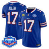 Josh Allen Buffalo Bills 1973 - 2025 Farewell Season Patch Vapor Limited Jersey - All Stitched - Royal