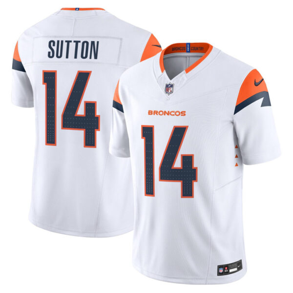 Courtland Sutton Denver Broncos 2026 Vapor Limited Jersey - All Stitched - White