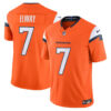 John Elway Denver Broncos 2026 Vapor Limited Jersey - All Stitched - Orange