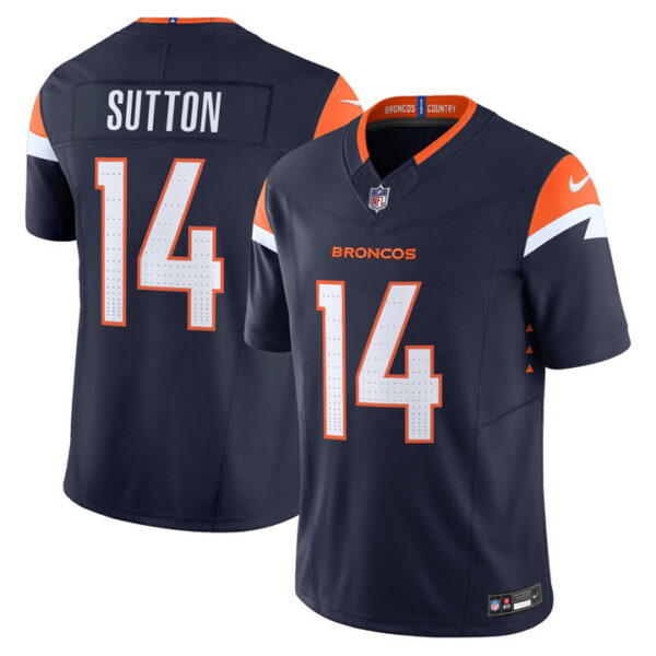 Courtland Sutton Denver Broncos 2026 Vapor Limited Jersey - All Stitched - Navy