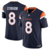 Jarrett Stidham Denver Broncos 2026 Vapor Limited Jersey - All Stitched - Navy