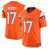 Jaylen Waddle Denver Broncos 2026 Vapor Limited Jersey - All Stitched - Orange