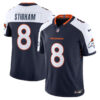 Jarrett Stidham Denver Broncos 2026 Vapor Limited Jersey - All Stitched - Navy Alternate