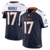 Jaylen Waddle Denver Broncos 2026 Vapor Limited Jersey - All Stitched - Navy Alternate