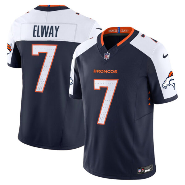 John Elway Denver Broncos 2026 Vapor Limited Jersey - All Stitched - Navy Alternate