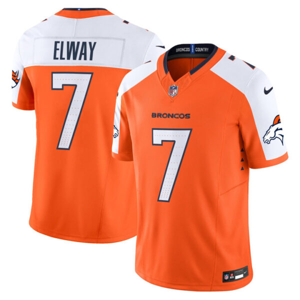 John Elway Denver Broncos 2026 Vapor Limited Jersey - All Stitched - Orange Alternate