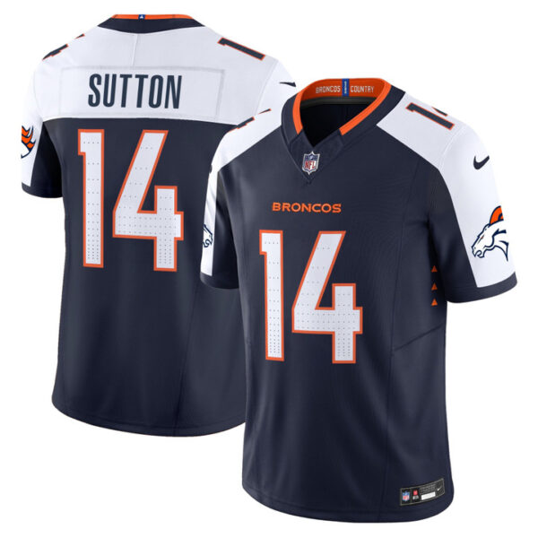 Courtland Sutton Denver Broncos 2026 Vapor Limited Jersey - All Stitched - Navy Alternate