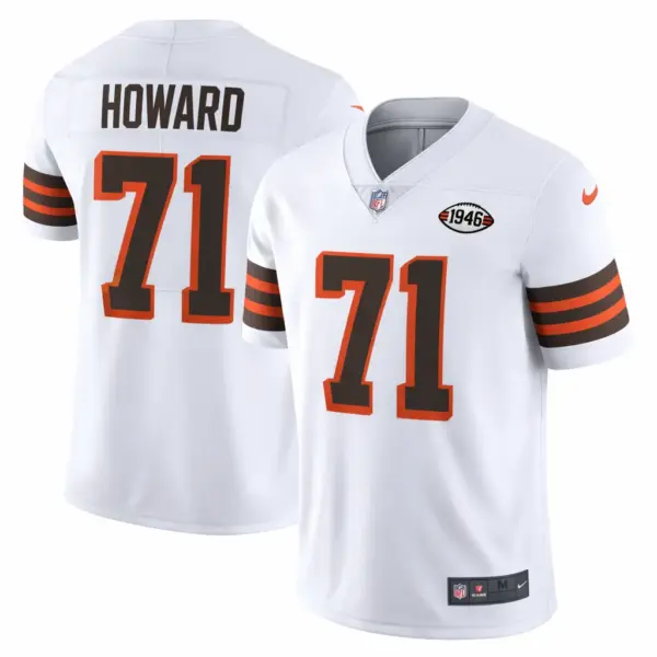 Tytus Howard Cleveland Browns 1946 Patch Jersey Stitched 2026 - White