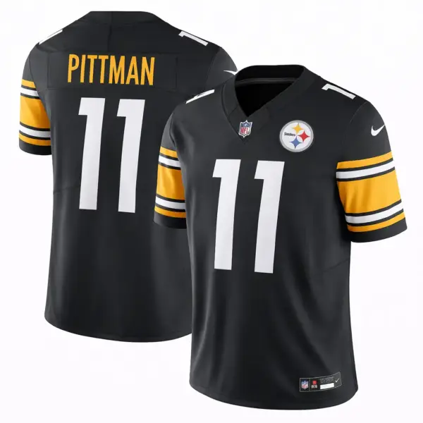Michael Pittman Jr. Pittsburgh Steelers Jersey Stitched 2026 - Black