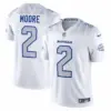 Bills D.J. Moore White 2025 Rivalries Collection Limited Jersey Stitched