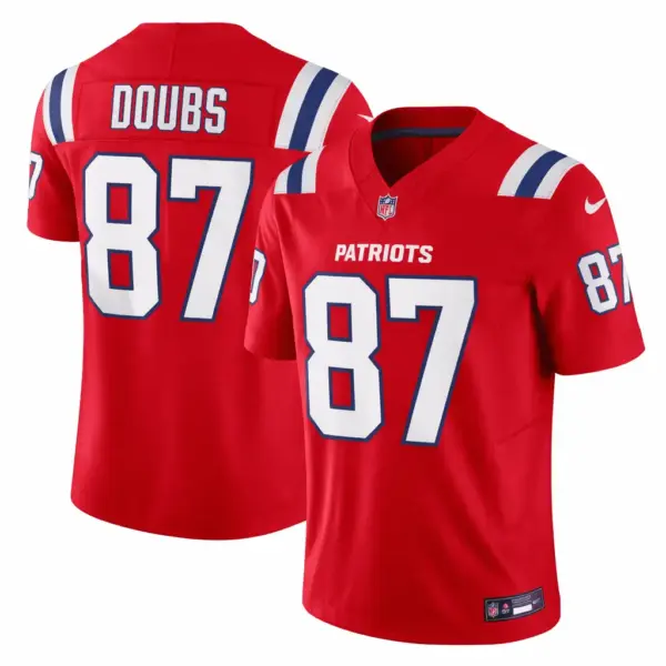 Romeo Doubs New England Patriots Jersey Stitched 2026 - Red