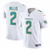 Malik Willis Miami Dolphins Game Limited Jersey Stitched 2026 - White