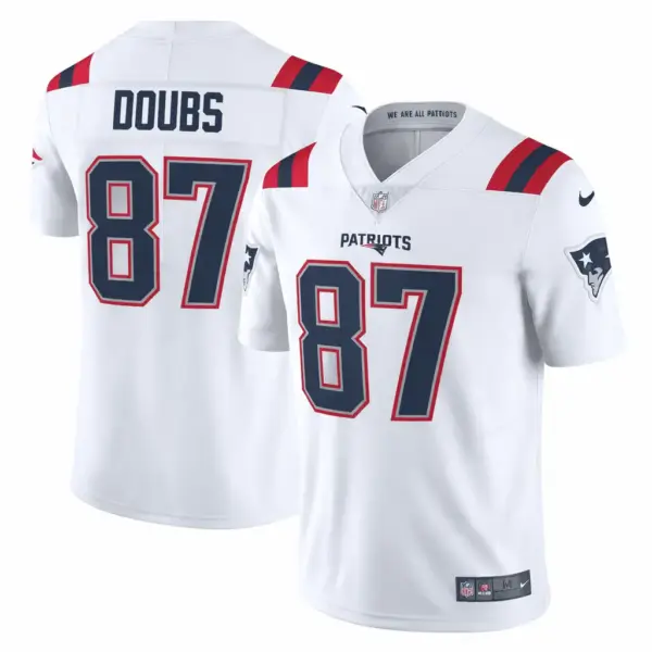 Romeo Doubs New England Patriots Jersey Stitched 2026 - White