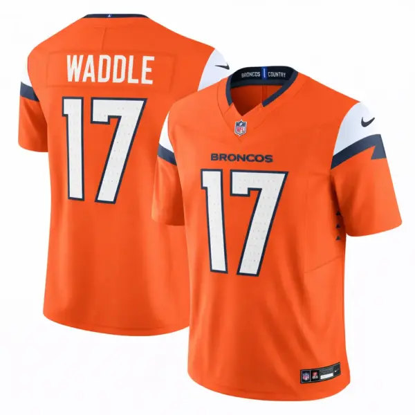 Jaylen Waddle Denver Broncos Jersey Stitched 2026 - Orange