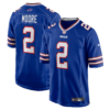 D.J. Moore Buffalo Bills Game Jersey Stitched 2026 - Royal