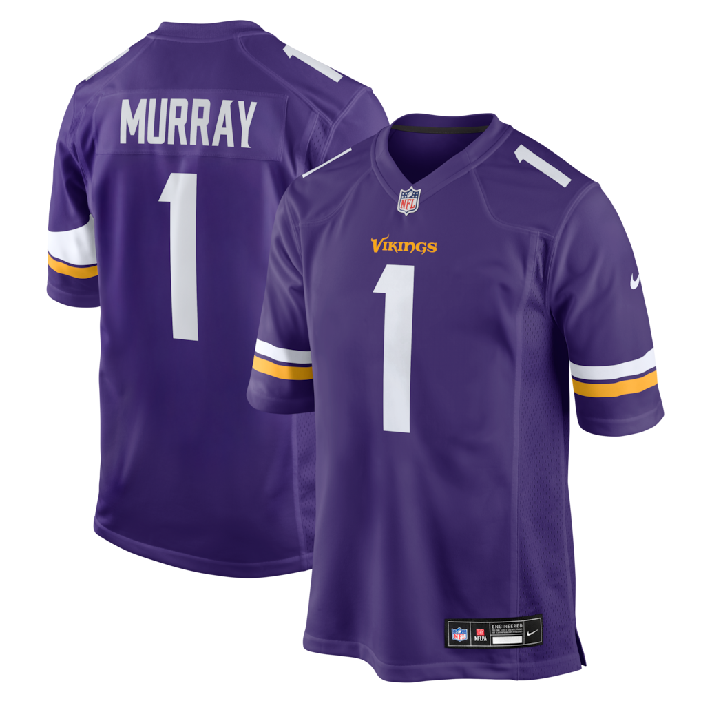 Kyler Murray Minnesota Vikings Nike Game Jersey Stitched - Purple