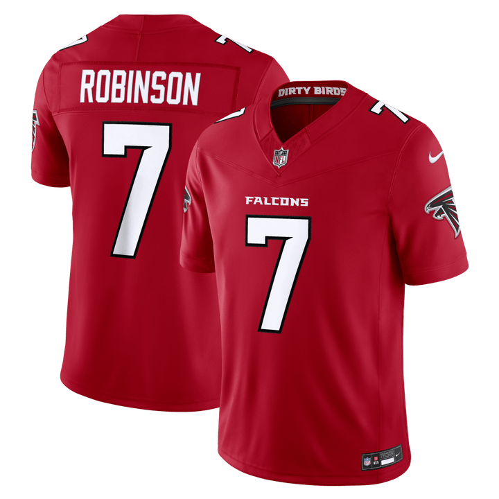 Bijan Robinson Atlanta Falcons Sewn Down Jersey - All Stitched