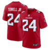 Atlanta Falcons A.J. Terrell Nike Game Jersey - All Stitched - White
