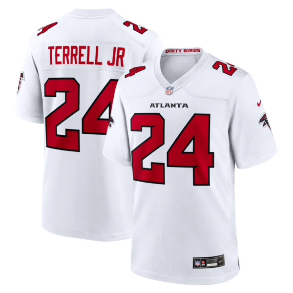 Atlanta Falcons A.J. Terrell Nike Game Jersey - All Stitched - Red