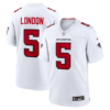 Atlanta Falcons Drake London Nike Game Jersey - All Stitched - White