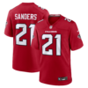 Atlanta Falcons Deion Sanders Nike Game Jersey - All Stitched - Red