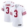 Youth San Francisco 49ers #3 Mike Evans White Game Jersey