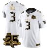 Houston Texans Tank Dell 25th Seasons in 2026 Gothic Vapor Gold Edition Limited Jersey - White Gold