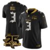 Houston Texans Tank Dell 25th Seasons in 2026 Gothic Vapor Gold Edition Limited Jersey - Black Limited
