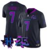 Houston Texans C.J. Stroud 25th Seasons in 2026 DJ Screw Vapor Limited Jersey - Navy