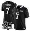 Houston Texans C.J. Stroud 25th Seasons in 2026 Gothic Vapor Gold Edition Limited Jersey - Black