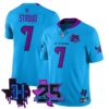Houston Texans C.J. Stroud 25th Seasons in 2026 DJ Screw Vapor Limited Jersey - Blue