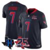 Houston Texans C.J. Stroud 25th Seasons in 2026 Basic Vapor Limited Jersey - Navy Limited