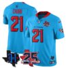 Houston Texans Nick Chubb 25th Seasons in 2026 Basic Vapor Limited Jersey - Blue