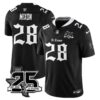 Houston Texans Joe Mixon 25th Seasons in 2026 Gothic Vapor Gold Edition Limited Jersey - Black