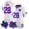Houston Texans Joe Mixon 25th Seasons in 2026 DJ Screw Vapor Limited Jersey - White