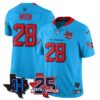 Houston Texans Joe Mixon 25th Seasons in 2026 Basic Vapor Limited Jersey - Blue