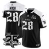 Houston Texans Joe Mixon 25th Seasons in 2026 Gothic Vapor Gold Edition Limited Jersey - Alternate