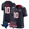 Houston Texans Davis Mills 25th Seasons in 2026 Basic Vapor Limited Jersey - Navy