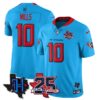 Houston Texans Davis Mills 25th Seasons in 2026 Basic Vapor Limited Jersey - Blue
