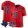 Houston Texans Nico Collins 25th Seasons in 2026 Basic Vapor Limited Jersey - Red