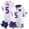 Houston Texans Jalen Pitre 25th Seasons in 2026 DJ Screw Vapor Limited Jersey - White