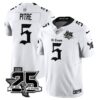 Houston Texans Jalen Pitre 25th Seasons in 2026 Gothic Vapor Gold Edition Limited Jersey - White