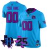 Houston Texans 25th Seasons in 2026 DJ Screw Vapor Custom Limited Jersey - Blue
