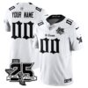 Houston Texans 25th Seasons in 2026 Gothic Vapor Gold Edition Custom Limited Jersey - White